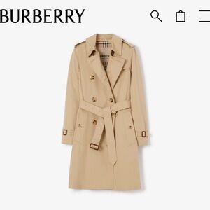 Burberry heritage trench, size US 8